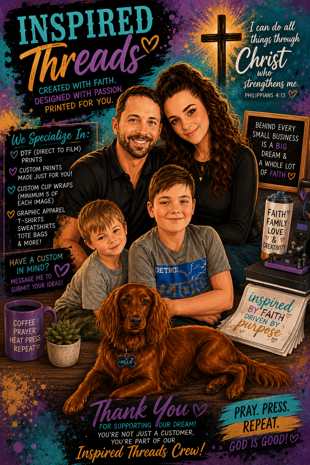 The Inspired Threads Family
